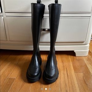 Nasty Gal size 6 knee high boots